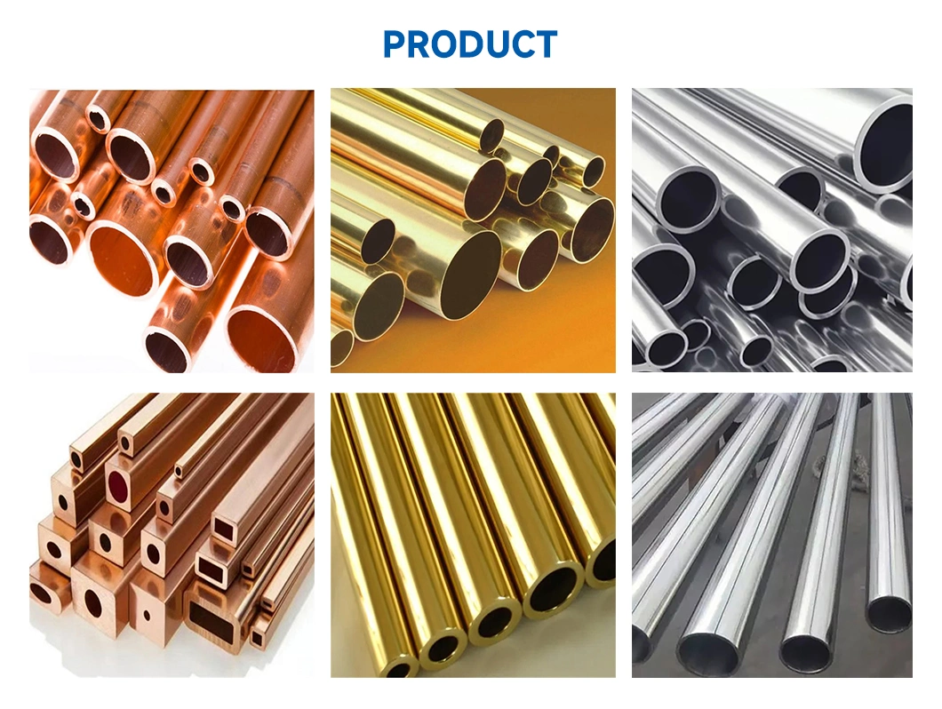 Factory Provided High Quality Large Diameter Seamless Cooper Nickel Alloy Tube Copper Pipe